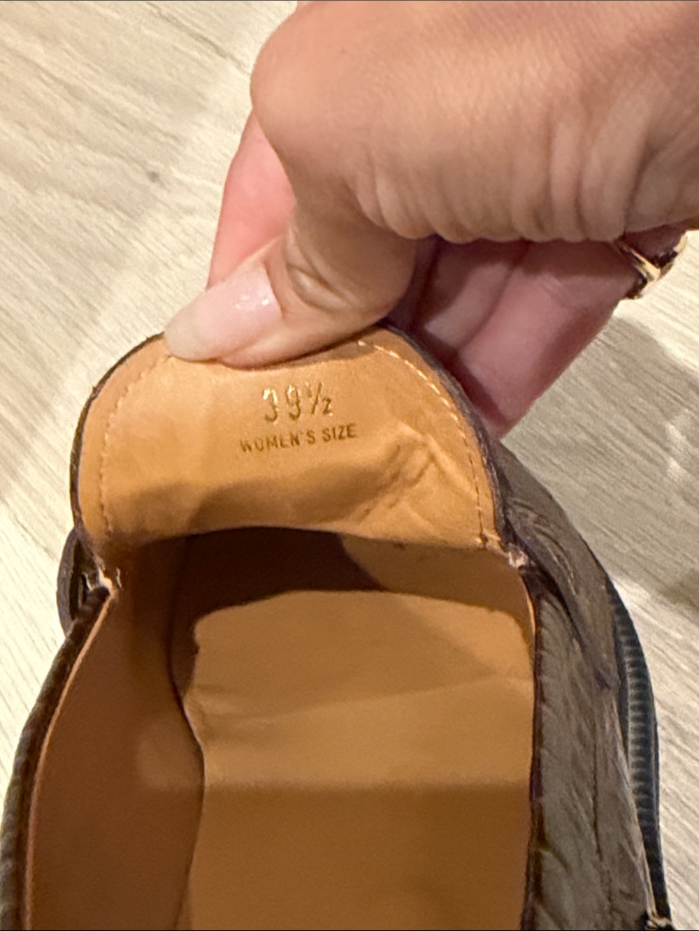 Tod's Brown Croc-Embossed Leather Penny Loafers for Women - Picture 3 of 7